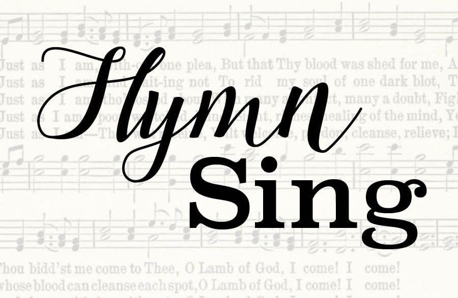 hymn singing clipart